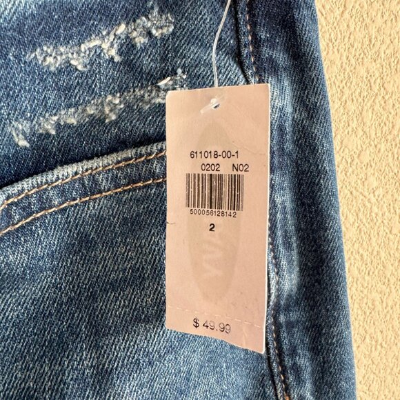 O.G. Straight High Rise Ripped Jeans - Picture 6 of 7